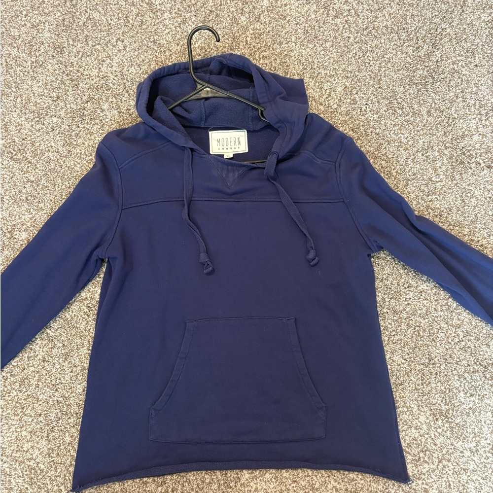 Navy Women's Hoodie Sweater